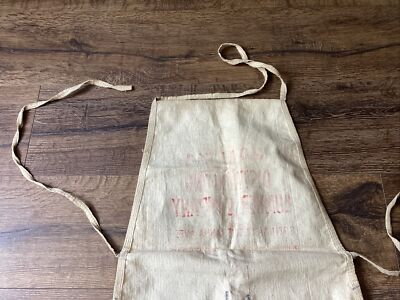 Vintage Hardware Store Apron Coales Distributing Lumber Co