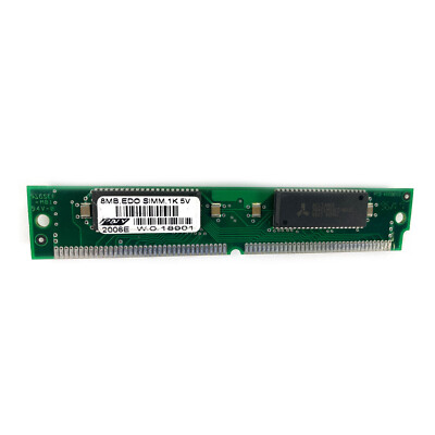 Genuine PNY 2006E 322006ES51 SIMM 8MB Speicher-Modul 72-polige Karte