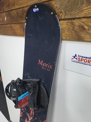 Matrix Syco 154 cm Snowboard + Elan Size M Bindings Adventure