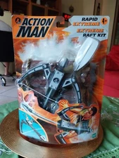 Very Rare 1998 Hasbro Action Man RAPID Extreme RAFT KIT NIB 4+