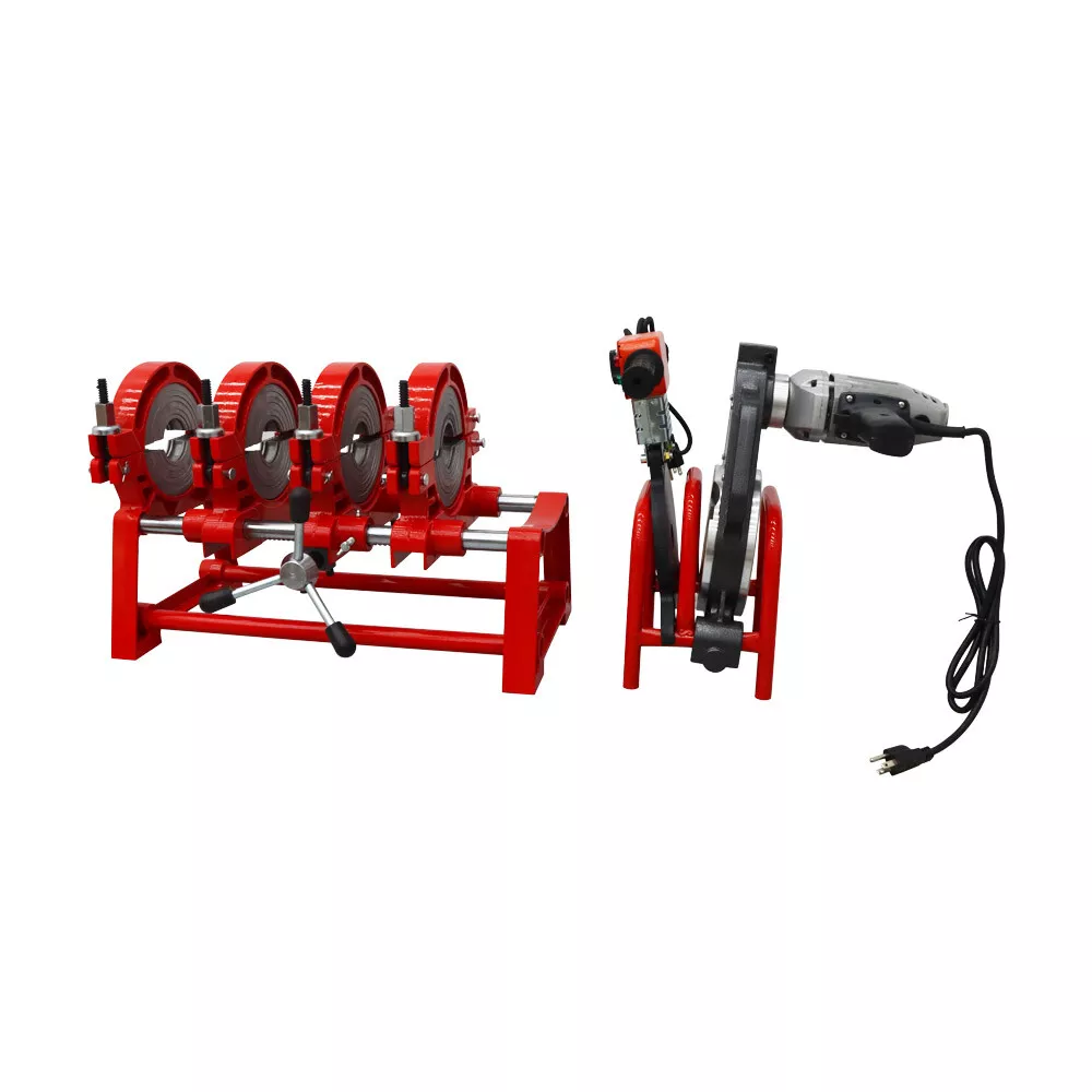 110V Manual Pipe Fusion Welder PE PP 2.48 6.3inch Plastic Welding