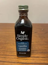 Organic Vanilla Non Alcoholic 4oz Simply Organic Madagascar Baking Extract