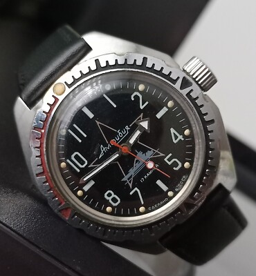 Vostok Wostok Komandirskie vintage Soviet USSR mechanical wrist watch