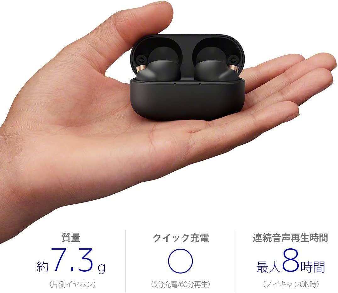 Sony Full Wireless Earphone Black Noise Cancelling WF-1000XM4