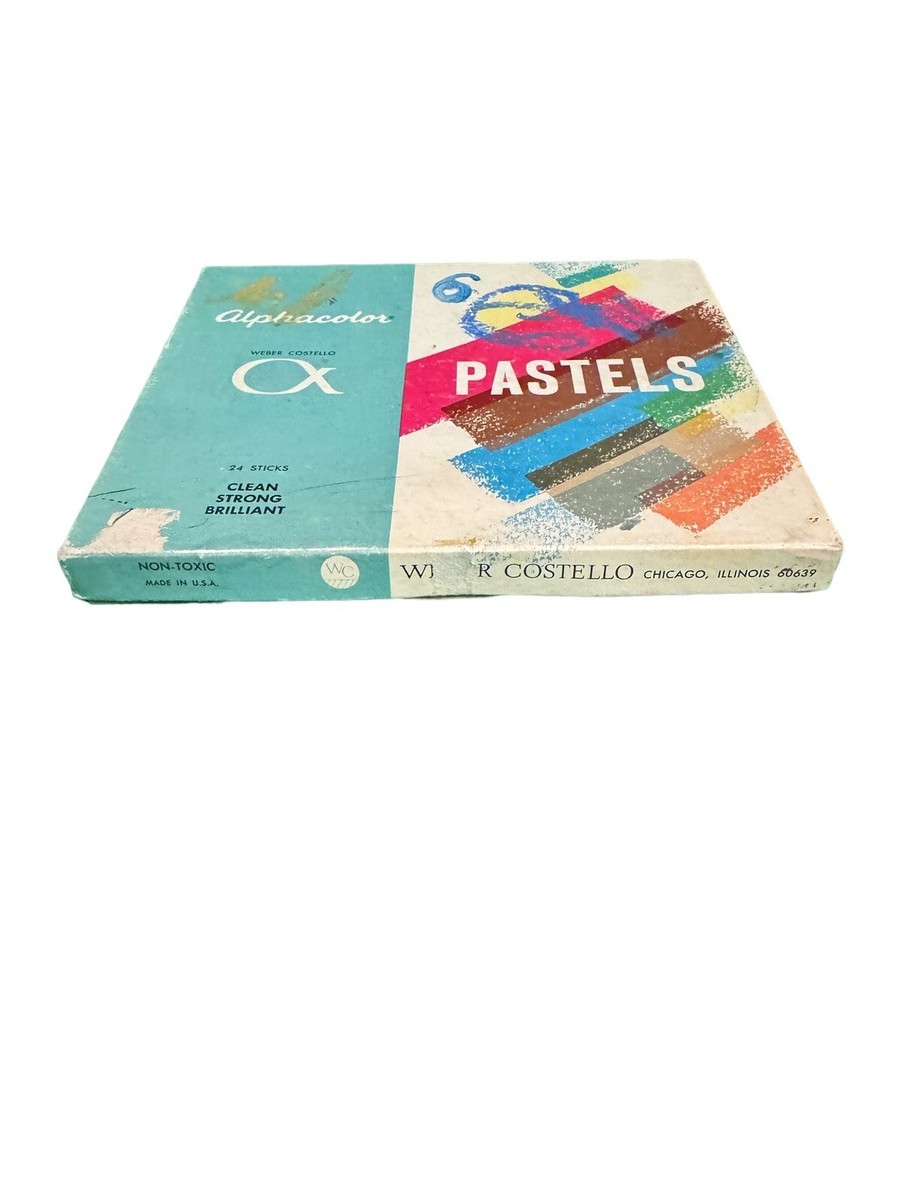 FABER-CASTELL24 PASTELSドイツ製　1960年代物‼️ FABER-CASTELL24 PASTELSドイツ製 1960年代物‼️ FABER-CASTELL