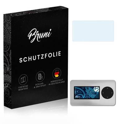 Bruni 2x Folie für BC Vault Crypto Wallet Schutzfolie Displayschutzfolie