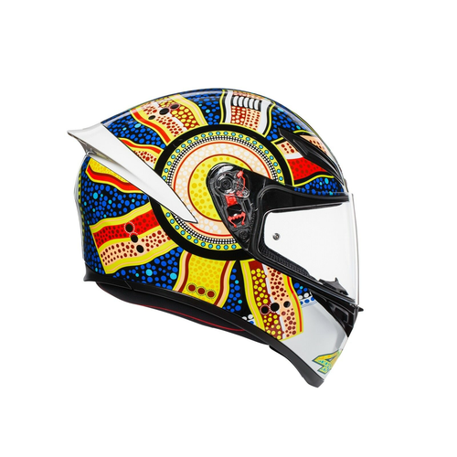 AGV K1 Top Dreamtime Casco Integrale Moto Valentino Rossi Helmet Scooter |  eBay