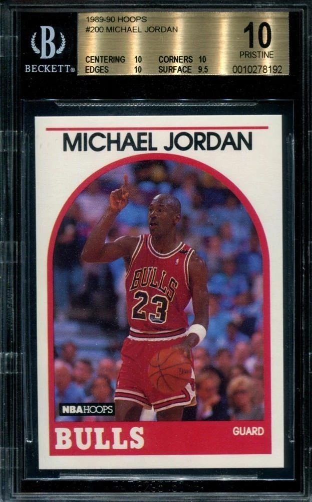 The Investment Case for the 1989-1990 Hoops Michael Jordan #200