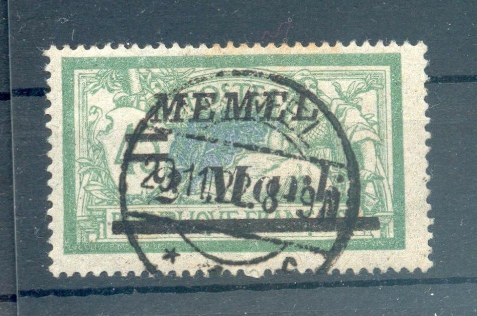 Memel 88I ABART Stamped BPP 30EUR (G9577