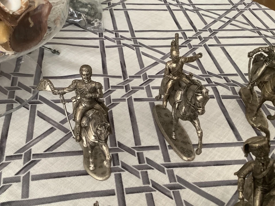 Juego de peltre LA GRANDE EJÉRCITO DE NAPOLEÓN MHSP - ATLAS Foto 4 de 4