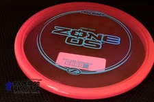 Discraft Elite-Z First Run Zone OS Disc Golf 172G Putter Pink Foil Lt Blue NEW