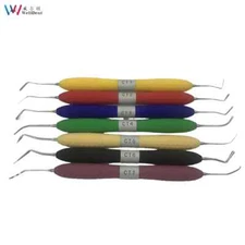 7pcs/set CT1~7 Dental resin filler Aesthetic restoration kit LM knife dresser