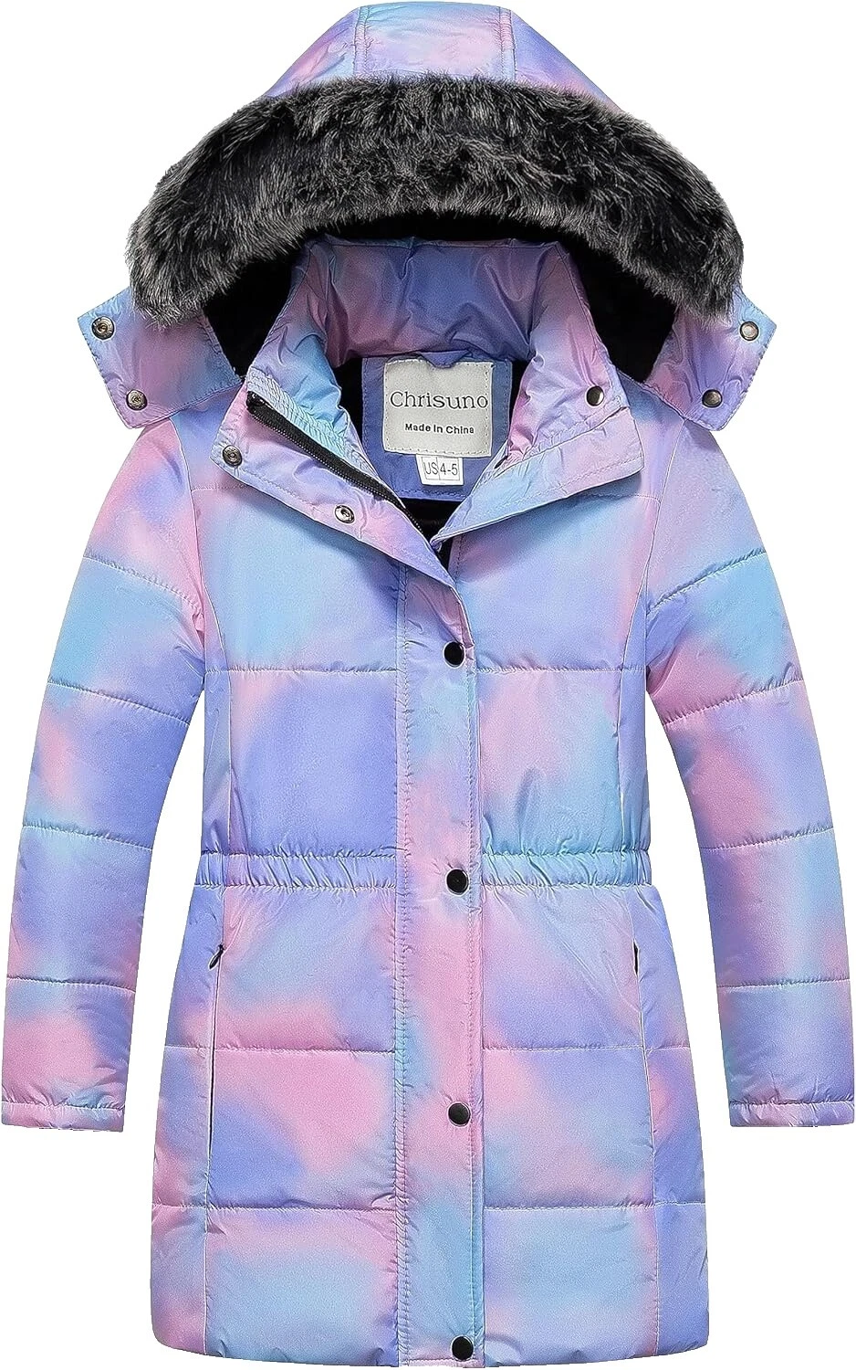 Tamanho 4 Casacos Casacos Tipo Parka para Meninas