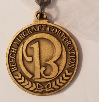 Beechcraft King Air 30th Anniversary 1964-1994 Beech Aircraft Keychain 