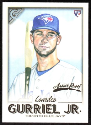 2018 2142E Topps Gallery Artist Proof Lourdes Gurriel Jr. Rookie Toronto Blue