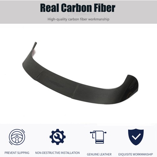 For Audi RS6 C8 Avant 2019-2024 Dry Carbon Rear Roof Window Spoiler Top Wing Lip - Picture 6 of 12