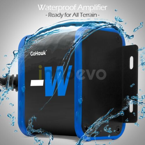 Waterproof Bluetooth Amplifier Motorcycle ATV Speakers Stereo Audio Radio System - Picture 4 of 10