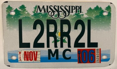 MOTORCYCLE vanity L2R LIVE TO RIDE R2L license plate Easy Rider Harley Davidson