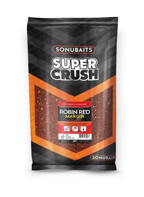 Sonubaits SuperCrush | Robin Red Margin Mix - 2kg | Premium Grundfutter Feeder