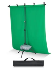 Uimoso Backdrop Stand Background Banner Kit 5 x 6.5 ft for Party & Photo Studio