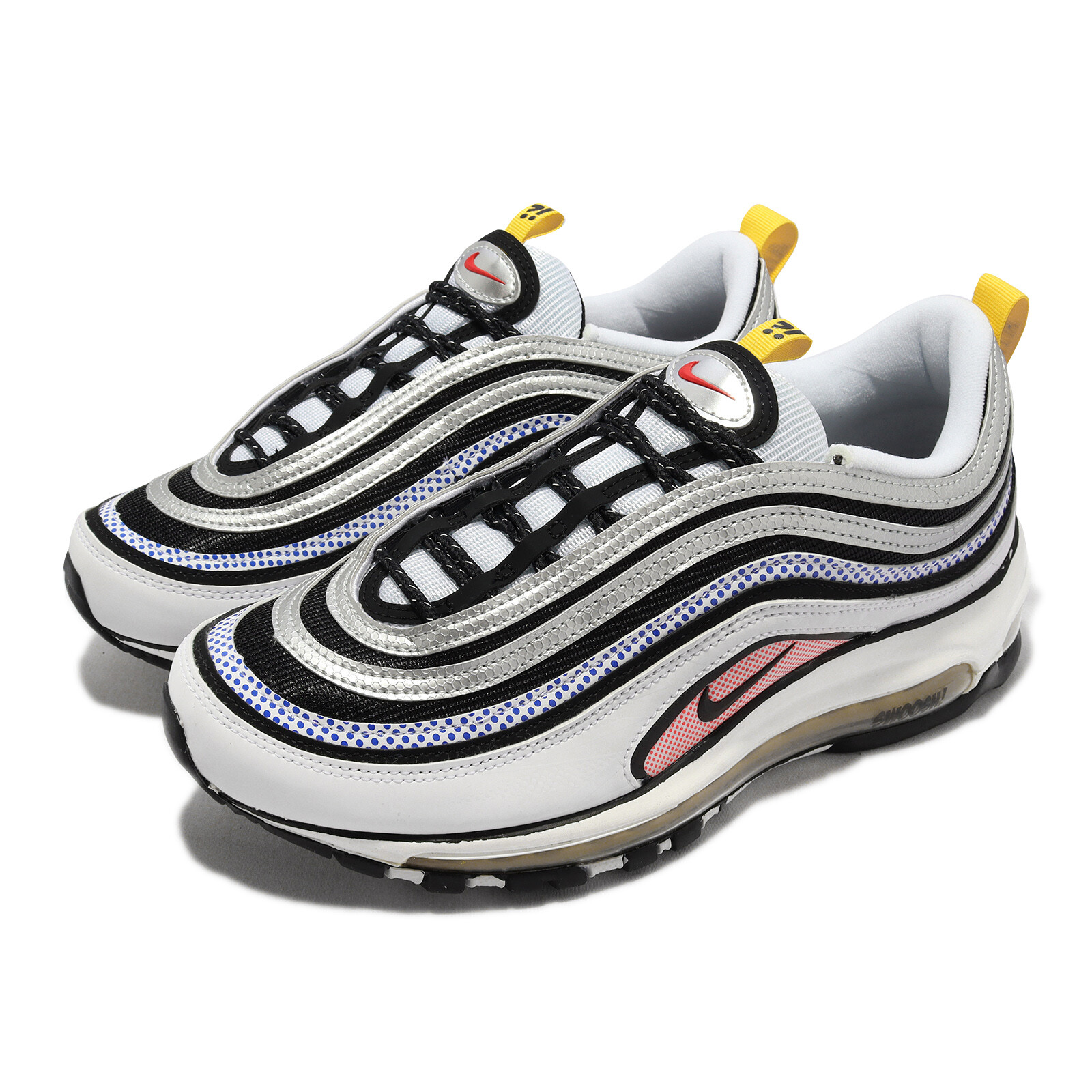 Nike Air Max 97 Mighty Swooshers Белый Черный Мужская повседневная обувь унисекс DX6057-001