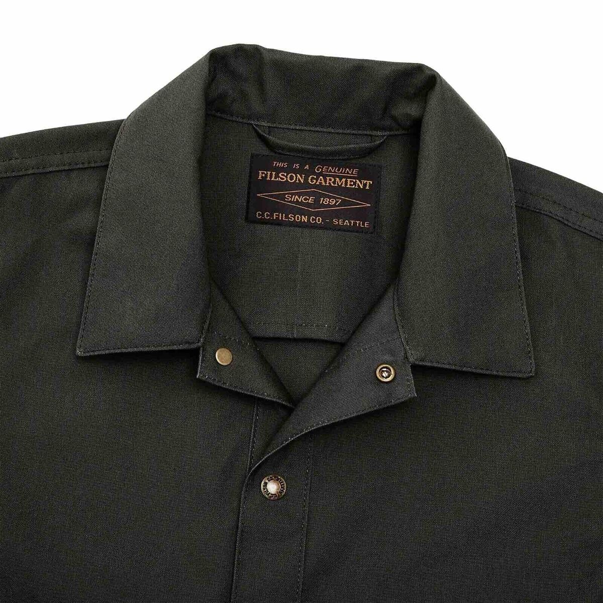 Filson Dry Tin Jac Shirt 20258678 MADE IN USA Otter Green Filson Dry Tin Jac Shirt 20258678 MADE IN USA Otter Green