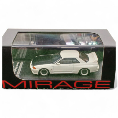 HPI Racing Skyline GT-R BNR32 8287 1/43 Model Car - White Pearl