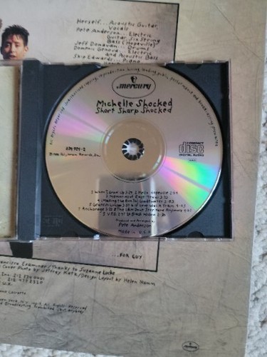 MICHELLE SHOCKED LP SHORT SHARP SHOCKED USA Originalausgabe enthält CD von GLEICHEM - Bild 14 von 16