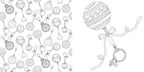 Coloring for Moms and Moms-to-Be - Enjoy A Moment Of Calm - Adult Coloring Book - Picture 4 of 4