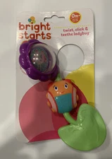 Bright Starts Twist Click and Teethe Pretty in Pink BPA 0 Months + New 