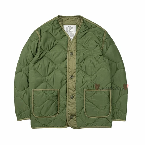 Chaqueta Forradora Red Tornado M-65 Invierno Para Hombre Abrigo Acolchado Verde Ejército - Imagen 17 de 19
