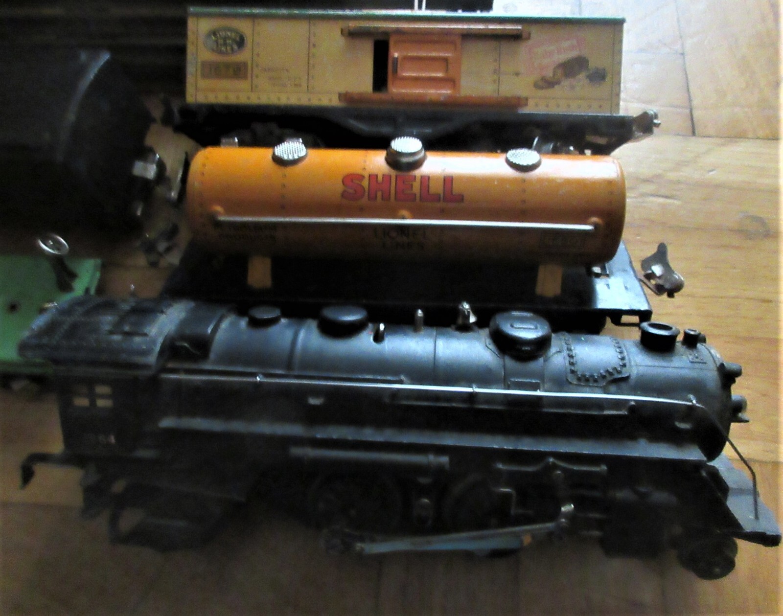 Prewar Lionel Train Set 1664 Steam Engine & Set Parts eBay