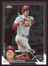 2023 Topps Chrome #192 Nolan Gorman RC
