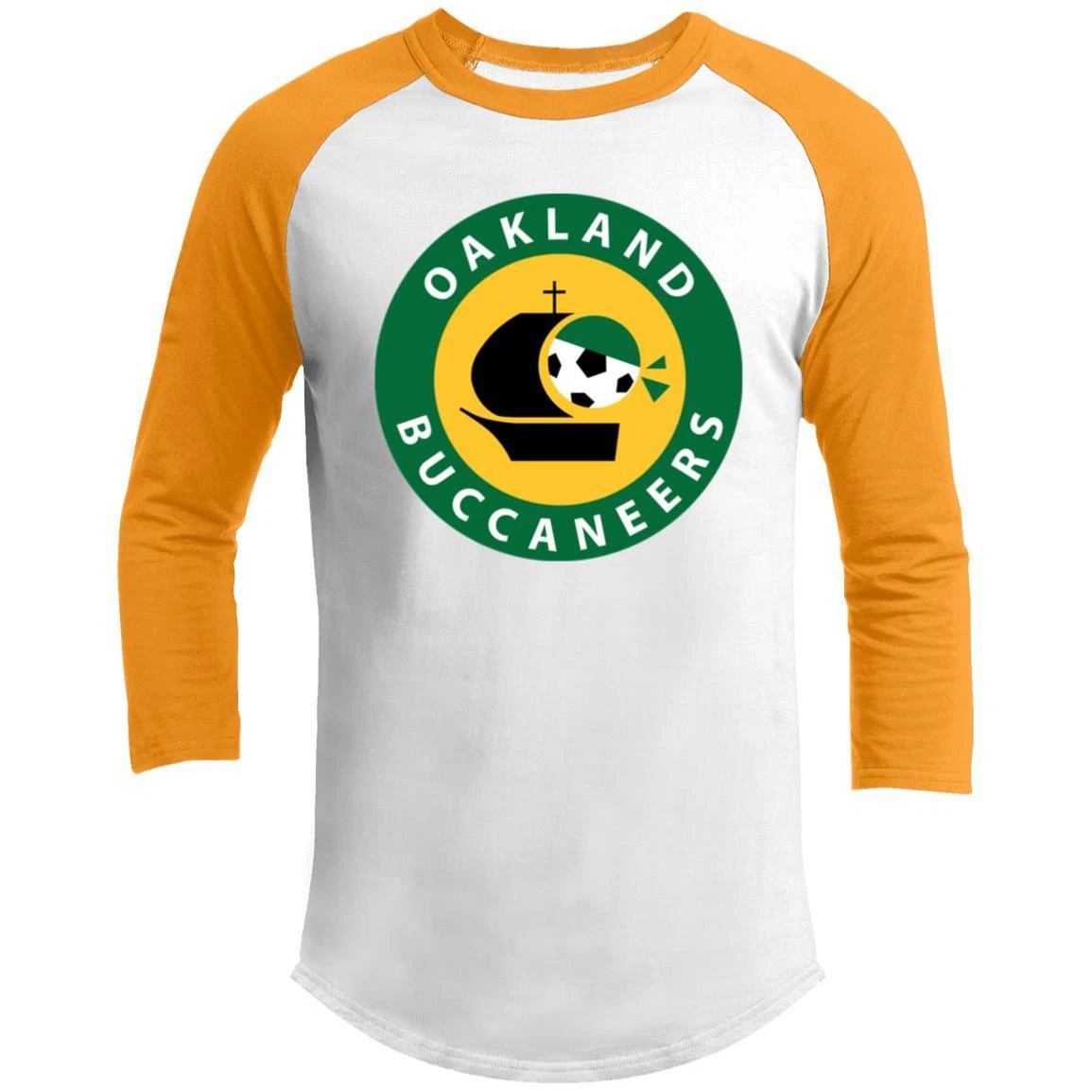Oakland Buccaneers Raglan Shirt Franchise ASL Soccer