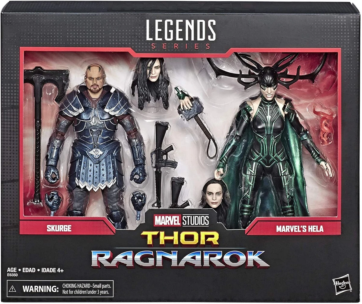 Marvel Legends 80th Anniversary Thor Ragnarok Skurge & Hela 2-Pack