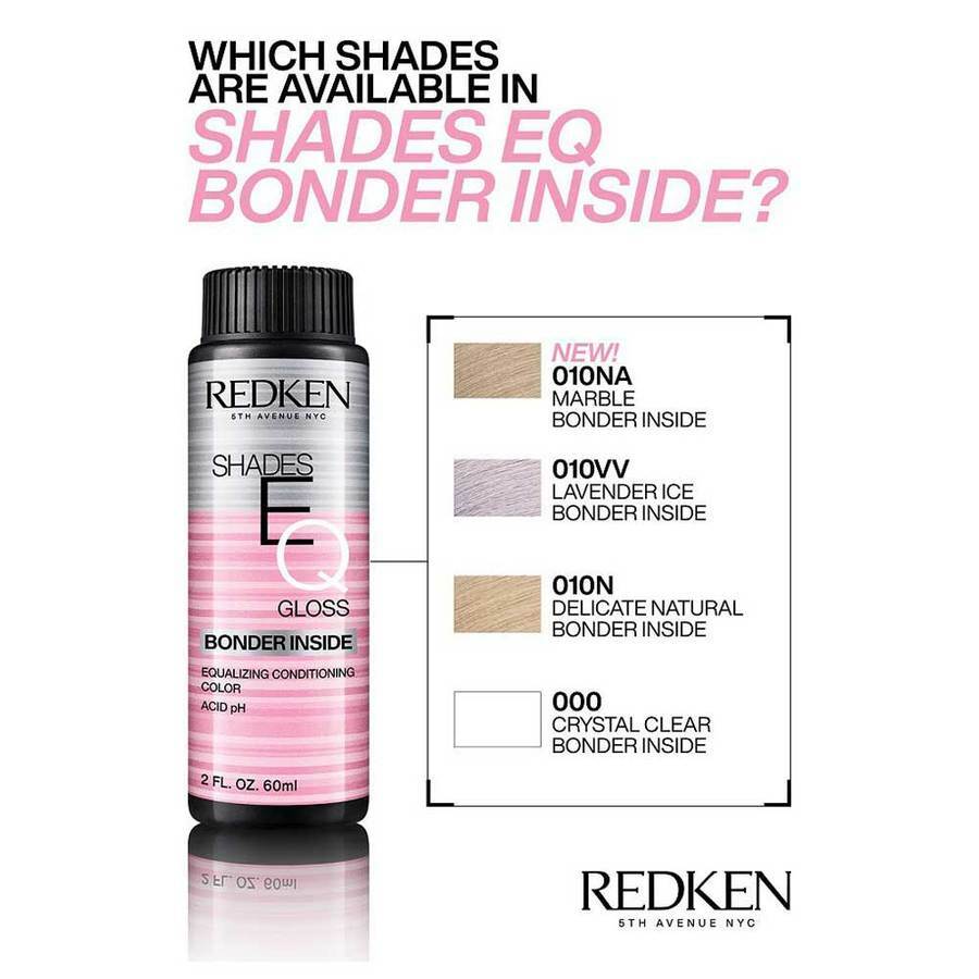 NEW!! Redken SHADES EQ Gloss Demi-Permanent Color W/ BONDER INSIDE