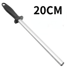 Wetzstahl Messer-schleifer Diamant Wetzstab Messerschärfer Schleifstab oval 20cm