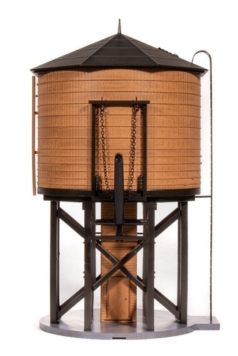 BWL #7925 HO Scale Operating Water Tower W/sd Western Pacific Weathered - Picture 2 of 3