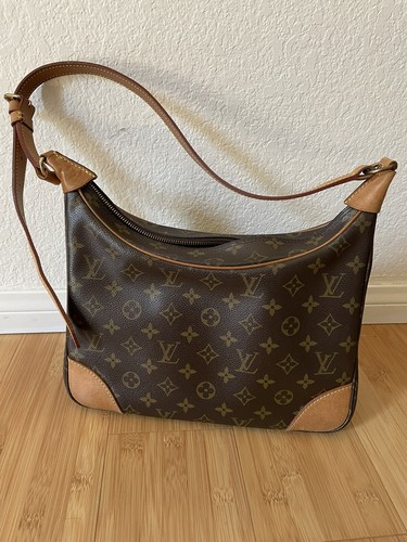 Shop for Louis Vuitton Monogram Canvas Leather Boulogne 30 PM Bag - Shipped  from USA