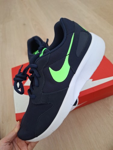 New Without Box NIKE KAISHI (GS) KIDS' SHOES, SIZE 6.5 BLUE/VOLTAGE GREEN/WH - Picture 3 of 7
