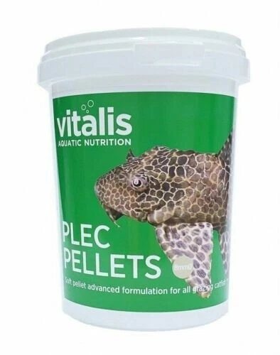 Vitalis Plec Pellets 160g 8mm Bottom Feeders Fish Food - Picture 1 of 1