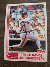 1982 Topps #630 Joe Charboneau Cleveland Indians Baseball card