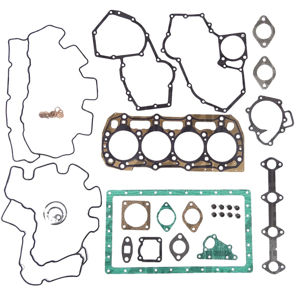 Full Engine Gasket Set – Compatible With Perkins 404C, Shibaura N844, Caterpillar 3024 Engines