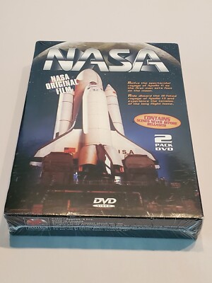 NASA 2 Pack (DVD, 1999, Two DVD Set) Apollo, Challenger Disaster Investigation