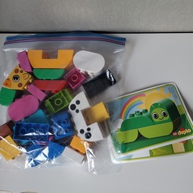 LEGO Duplo Set 10573 My First Creative Animals 100% Complete with Cards No Box