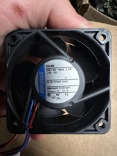 Ebm-Papst 624Hh Axial Fan, Square, 24V Dc, Fiberglass Reinforced Plastic, 2