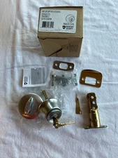 Kwikset 96600-576 Single Cylinder Deadbolt w/ Smartkey, Satin Chrome