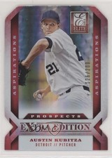 2013 Panini Elite Extra Edition Aspirations Die-Cut /200 Austin Kubitza #177 he4