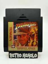 Indiana Jones and the Temple of Doom Tengen NES Nintendo Entertainment System.