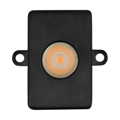 Mini Beam 3 watt 3000K 8-15VAC/DC IP68 BLACK 90/200 Shield